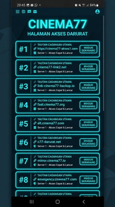 Link Alternatif Cinema77 untuk Pengguna Android
