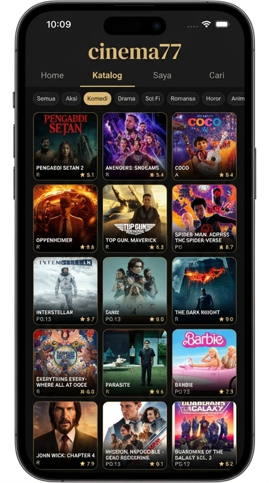 Aplikasi Populer & Kanal Uji di cinema77 — Hub Unduhan Terlengkap
